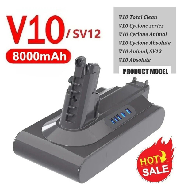 Обновление 21,6 В, аккумулятор 21,6 В для Dyson V6 V7 V8 V10 серии SV12 ...