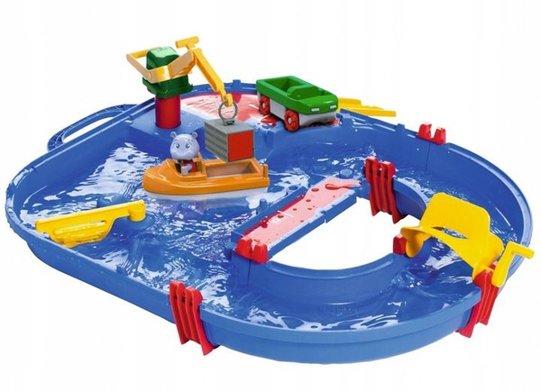 Водный трек Aquaplay - Стартовый набор 68 х 65 х 22 см , 21эл.- Аква ...