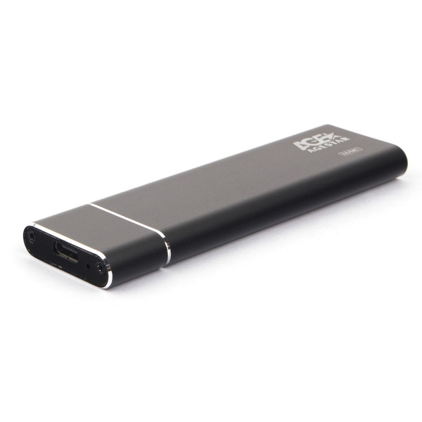 Внешний бокс AgeStar 31UBNV5C, 1xM.2 USB 3.1 Type-C, черный (31UBNV5C ...