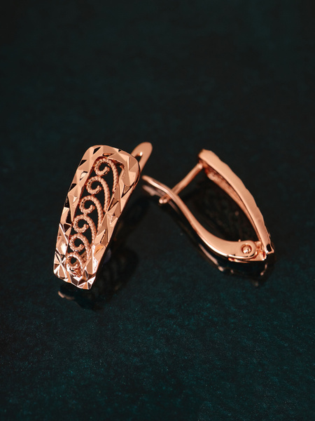 Серьги женские из Дубайского золота, ювелирная бижутерия - купить с ...