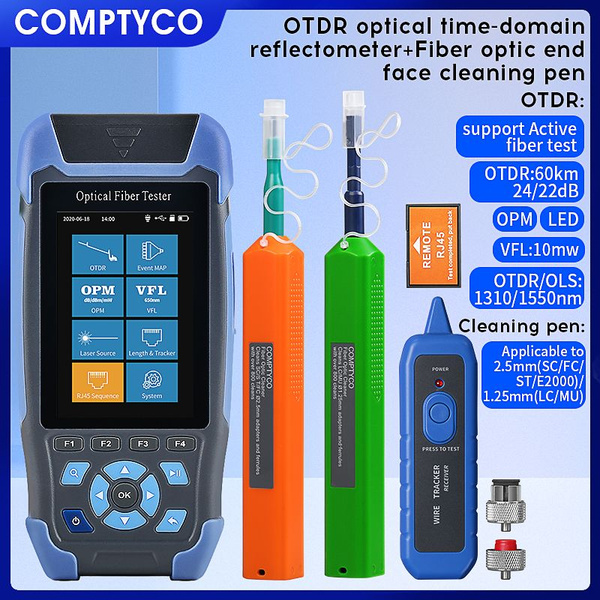COMPTYCO AUA-507 dry battery optical fiber identifier 5 in 1, with