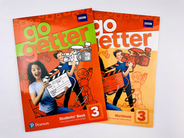 Комплект GoGetter 3: Students' Book + WorkBook набор учебник и рабочая ...
