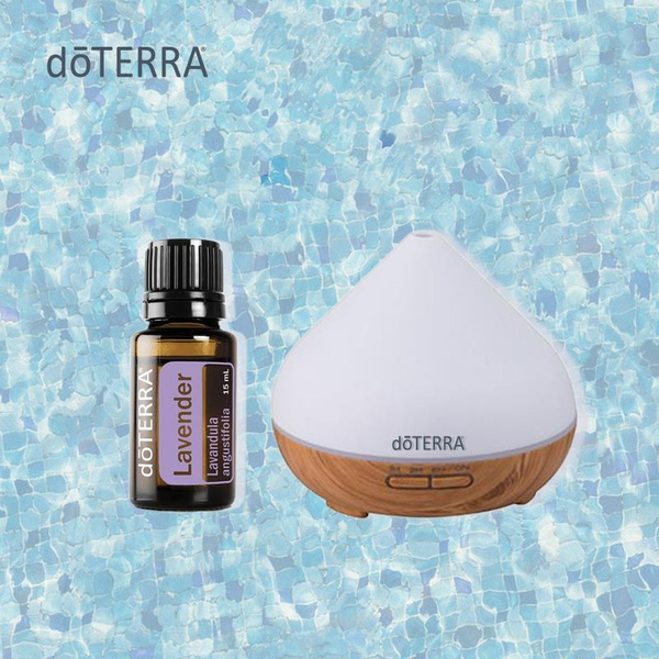 doTERRA Аромадиффузор ультразвуковой HUOSHAN, белый, фиолетовый ...