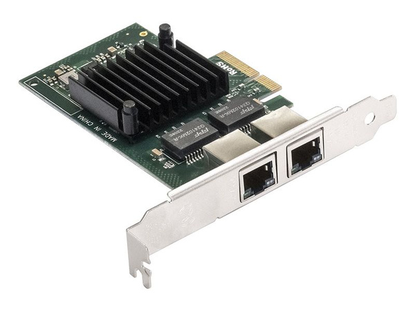 Контроллер ExeGate EXE-I350-T2V2 PCI-E x4 v2.1 2xRJ45 EX292506RUS ...