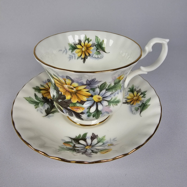Чайная пара Royal albert "Summertime Series". Костяной фарфор. Англия ...