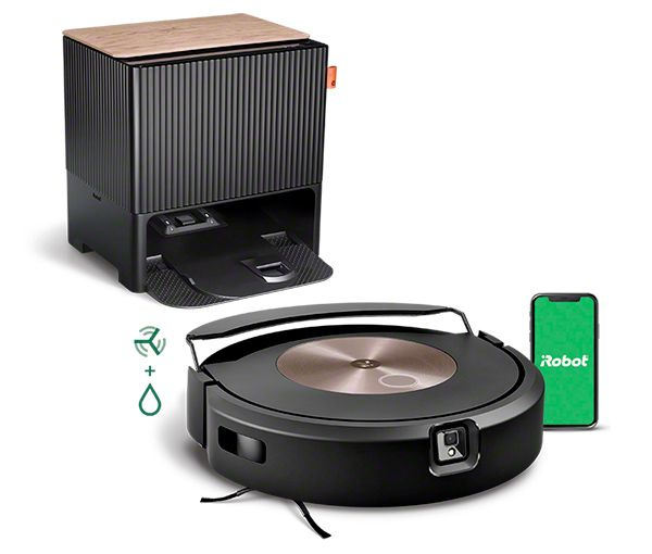 Робот-пылесос iRobot Робот пылесос Roomba COMBO J9 Plus для сухой и ...