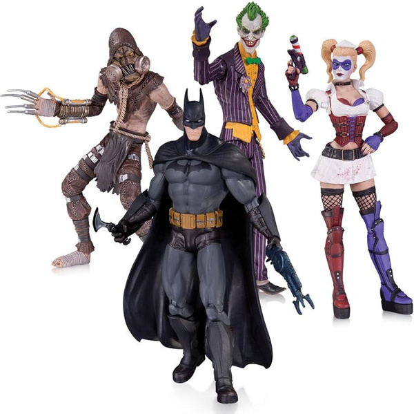 Комплект фигурок DC Direct Batman: Arkham Asylum Series 1 - купить по ...