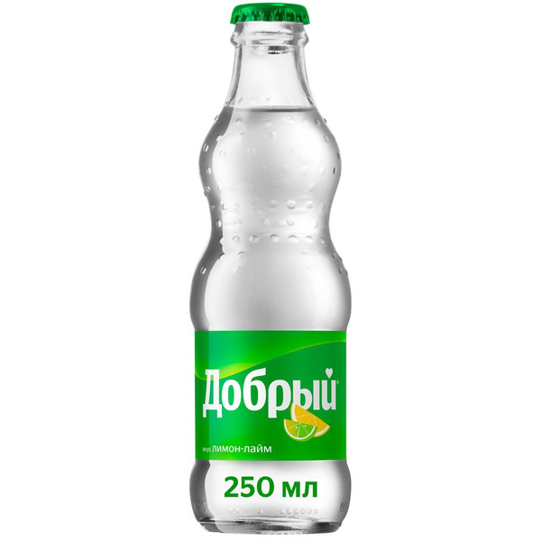 Напиток Добрый лимон-лайм газированный, 250мл, 7 шт. - купить с ...
