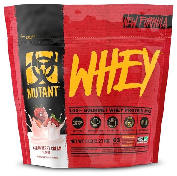 Спортивное питание, Протеины, Mutant Mutant Whey, 2270 г - купить с ...