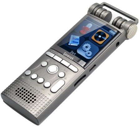 Профессиональный цифровой диктофон Savetek GS-R06 32GB купить на OZON ...