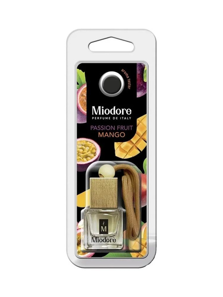 Miodore Ароматизатор автомобильный, PASSION FRUIT-MANGO (МАРАКУЙЯ И ...