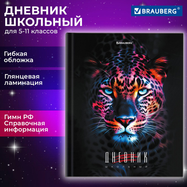 Дневник школьный для мальчика / девочки 5-11 класс, 48 листов, гибкая ...