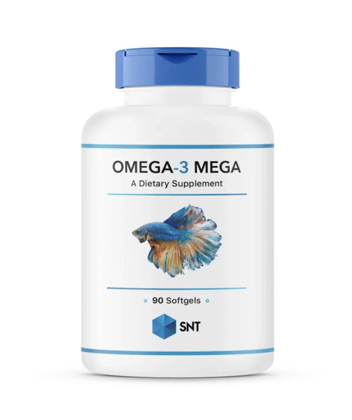 SNT, Omega-3 MEGA, Омега-3 Мега, 90 капсул - купить с доставкой по ...
