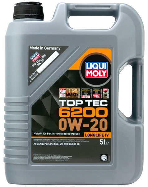 Характеристики Liquid liqui moly 0W-20 Масло моторное, НС-синтетическое ...