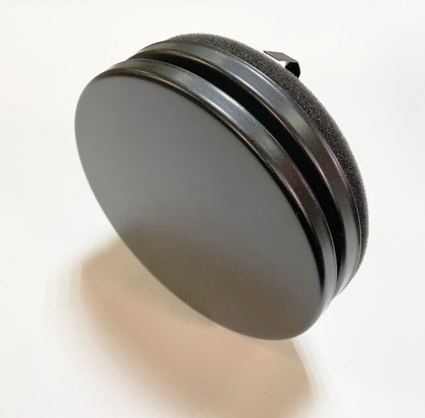 Диффузор шумоподавляющий стальной приточный Airone TFF 125 Black Matte ...