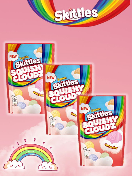 Характеристики Конфеты жевательные Скиттлс Мягкое облако / Skittles ...