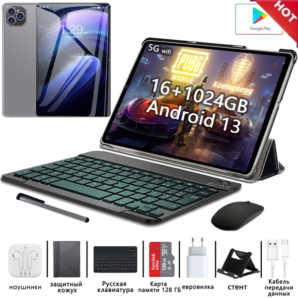 Lenovo Планшет P60Pro 10.36", 16 ГБ / 1024 ГБ серый металлик купить c ...