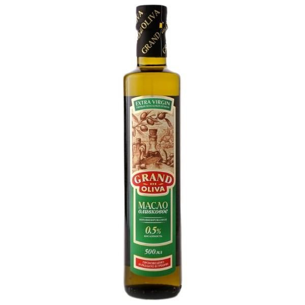 Масло оливковое Grand di Oliva 500 мл*1 шт - купить с доставкой по ...