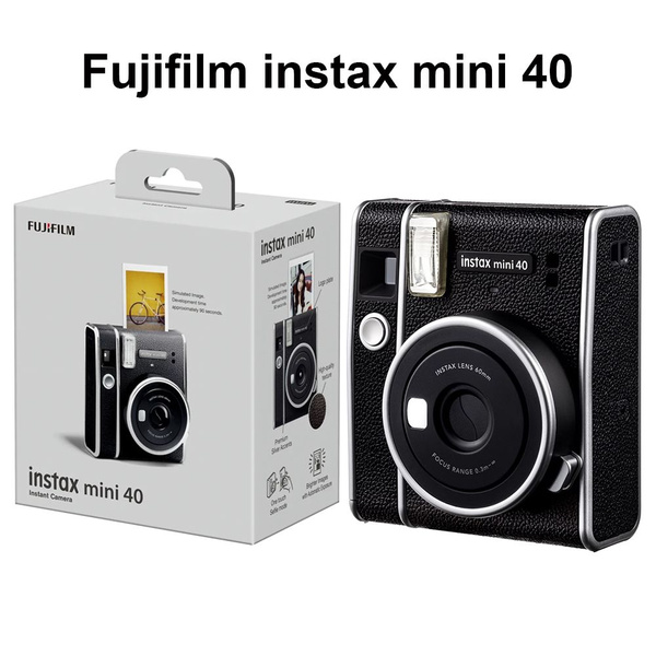 Фотоаппарат мгновенной печати Fujifilm Instax mini 40, черный - купить ...