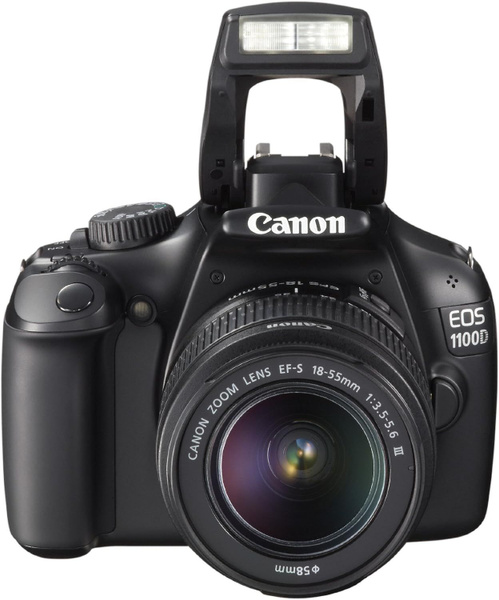 Беззеркальный фотоаппарат Canon 1100d kit 18-55mm is iii - купить по ...