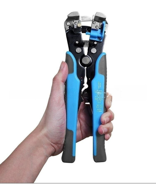 Стриппер / щипцы для зачистки электропроводов GROSS, 0.05-8 мм2, 3 в 1 ...