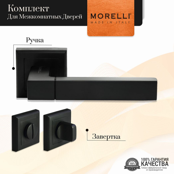 Готовый комплект для межкомнатных дверей MORELLI MH-28 BL-S с заверткой ...