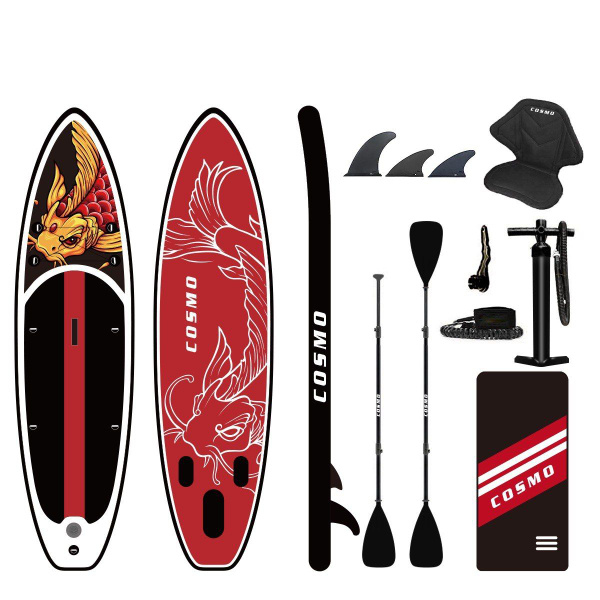 SUP board Cosmo, Сап борд, сапборд двухслойный полный комплект, sup ...