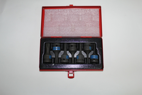 1/2" Набор Ударных Бит Торкс (Т25-Т60) 7пр. KING-TONY - купить по ...