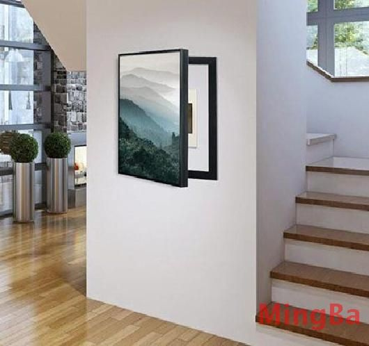 Крышка электросчетчика, внутренняя электрическая панель, скрытые ...