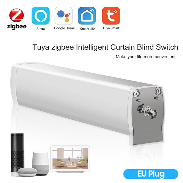 Tuya Smart Zigbee Электрический мотор для штор Wi-Fi Приложение Smart ...
