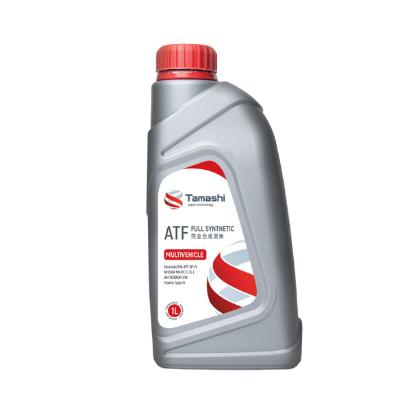 Tamashi масло трансмиссионное 1 л atf multivehicle (toyota type iv ...