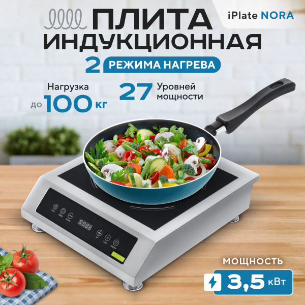 Индукционная плита для самогоноварения IPLATE NORA 3500 Вт / Плитка ...