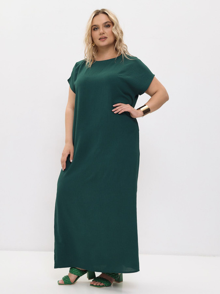 Платье летнее вечернее длинное праздничное в пол зеленое, Женский, На ...