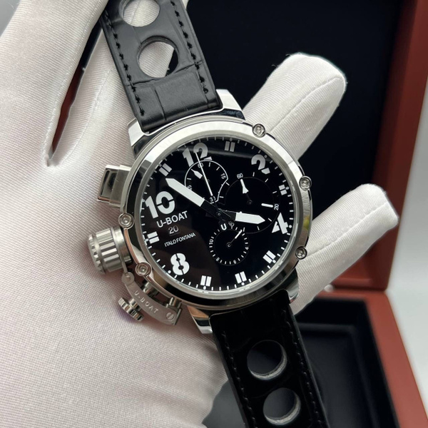 МУЖСКИЕ НАРУЧНЫЕ ЧАСЫ U_BOAT ITALO FONTANA/ кварцевый MIYOTA коробкой ...