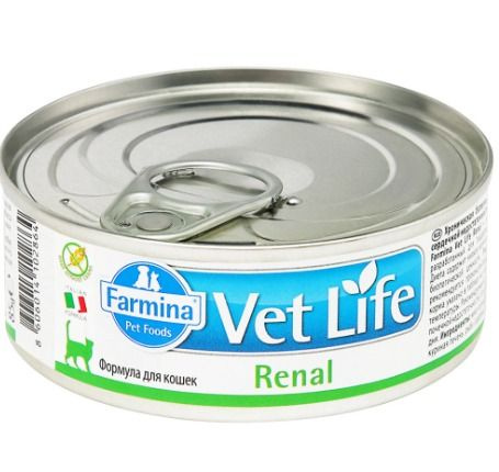 Farmina Vet Life Cat Renal, Диетический корм при почечной ...