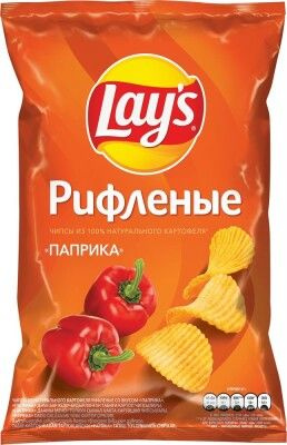 Чипсы лейс 140 г паприка рифленые - купить с доставкой по выгодным ...