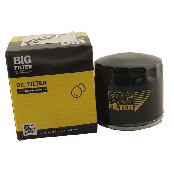 Фильтр масляный BIG FILTER HYUNDAI Accent 1.3-1.6 94- Elantra 1.8-2.0 ...