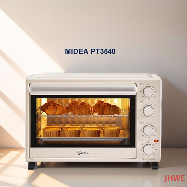 Мини-печь Midea PT3540, бежевый, 35 л купить по низкой цене с доставкой ...