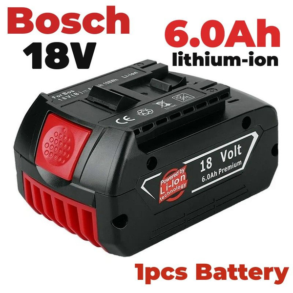 Заряжаемый литий - ионный аккумулятор Bosch 18V 6,0 Ah 6000 мАч BAT609 ...