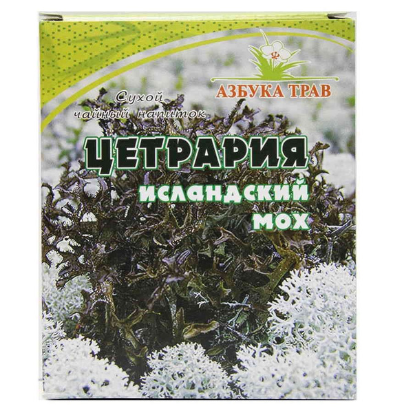 Цетрария - мох исландский 20г. - купить с доставкой по выгодным ценам в ...