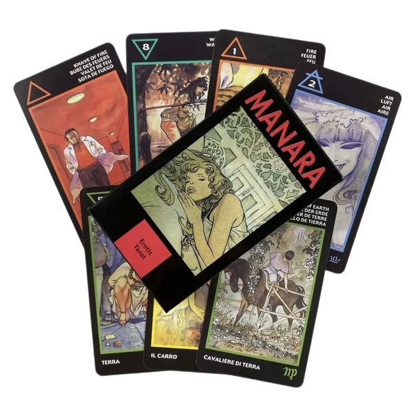карты Таро Манара/Manara Tarot,Гадальные картыАнглийская версия ...