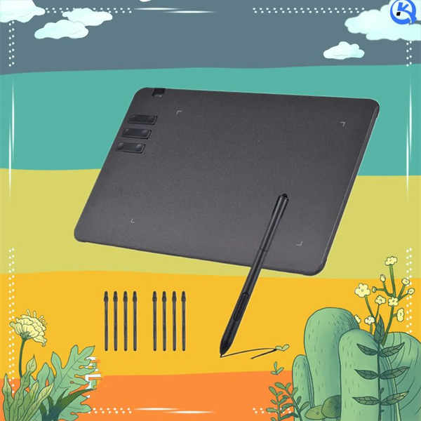Графический планшет, A4, Android, 8192 уровня, черный купить по низкой ...