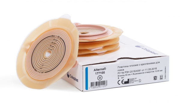 Колопласт (Coloplast)Alterna, Пластина, плоская (5 шт.) - купить с ...