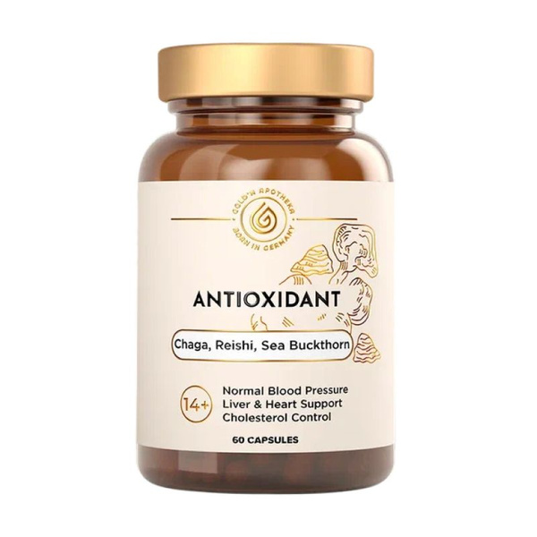 Антиоксидант Apotheka Antioxidant, 60 капсул - купить с доставкой по ...