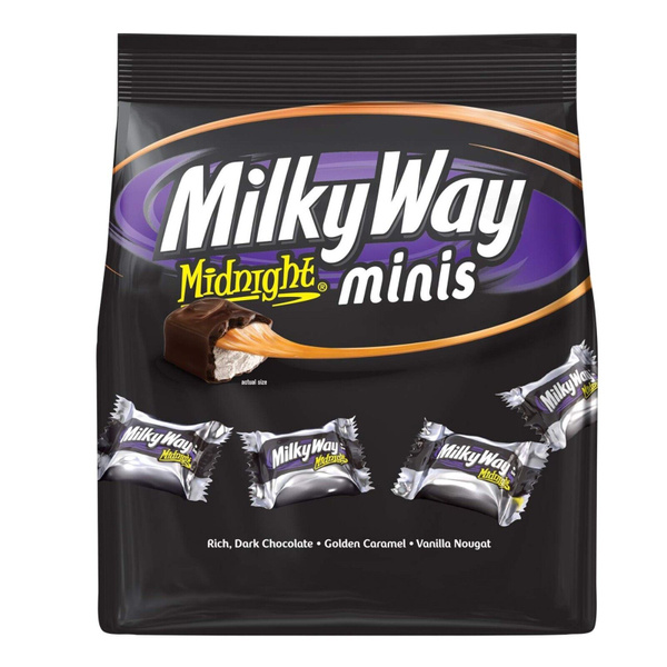 Мини-шоколад Milky Way Midnight minis 235.3г - купить с доставкой по ...