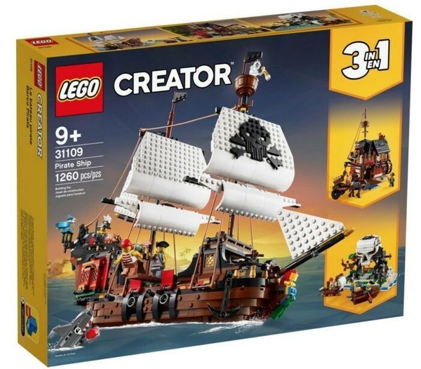 LEGO Creator 31109 Pirate Ship OZON 1633028442