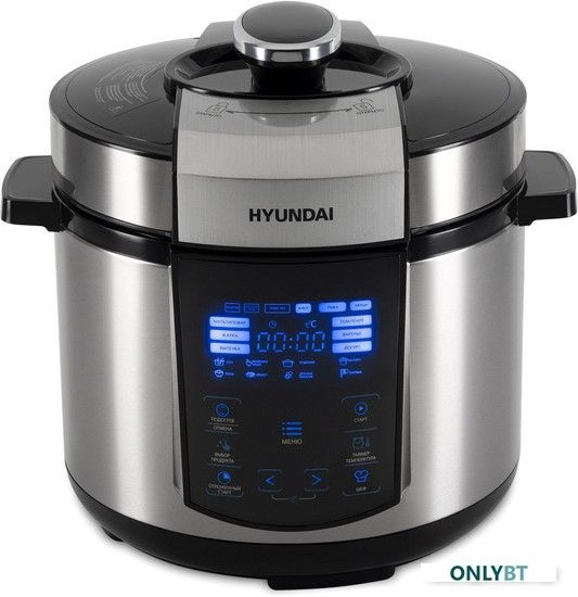 Мультиварка Hyundai Hyundai HYMC-1618 серебристый/черный - купить по ...