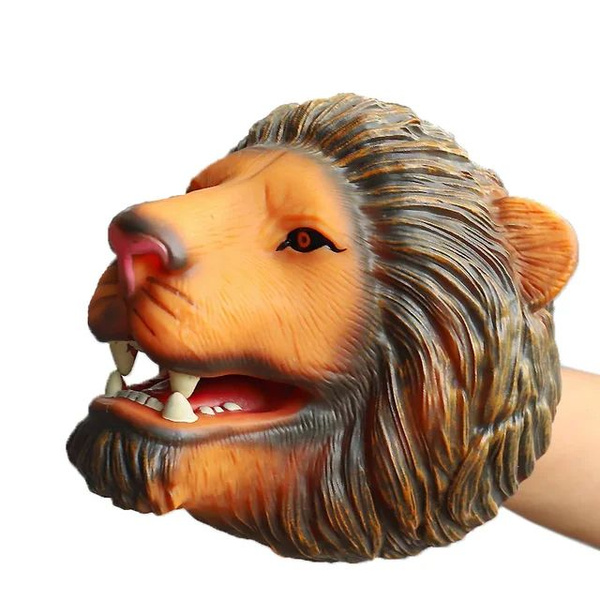 Игрушка на руку перчатка Динозавр, Кукольный Рукозвери - купить с ...