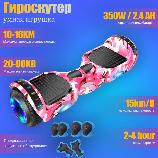 Гироскутер SBC-07 1, розовый купить c доставкой на OZON по низкой цене ...