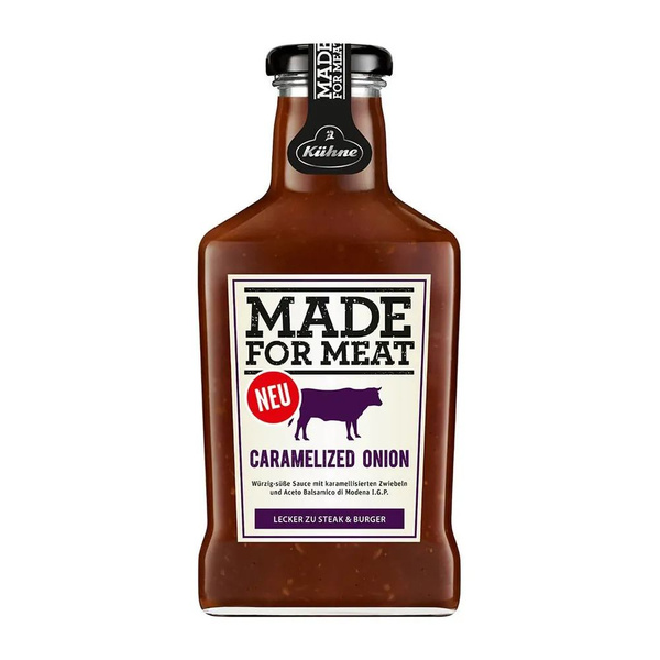 Соус Kuhne Made For Meat Caramelized Onion, 375 мл - купить с доставкой ...